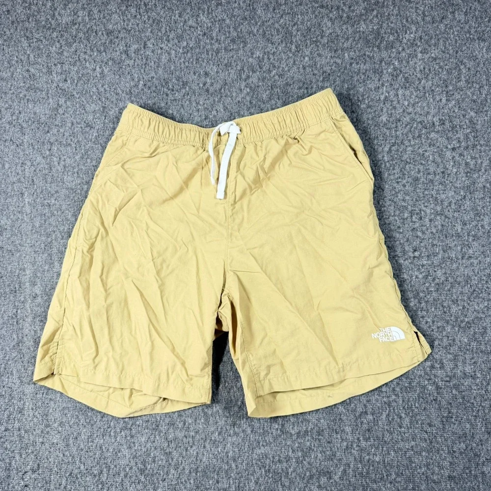 The North Face Mens Class V FlashDry Shorts Tan Khaki Small NF0A5A5X